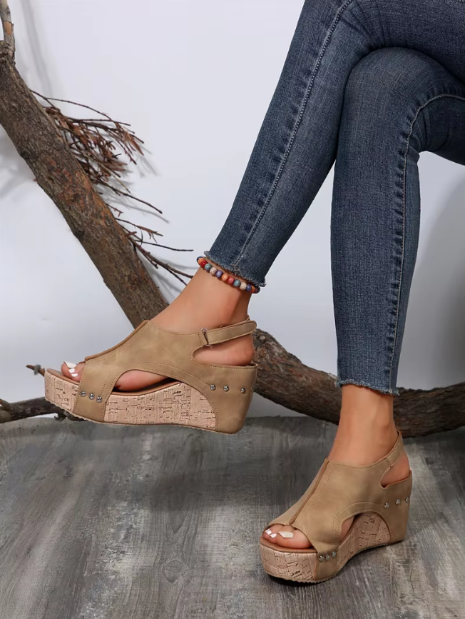 Thalia™ | Stylish Wedge Sandals