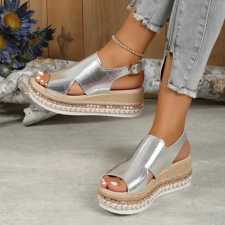 Kimberly™ | Elegant Wedge Sandals