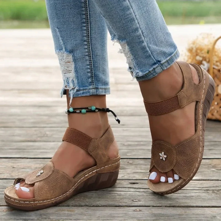 Mabel™ | Chic Wedge Sandals